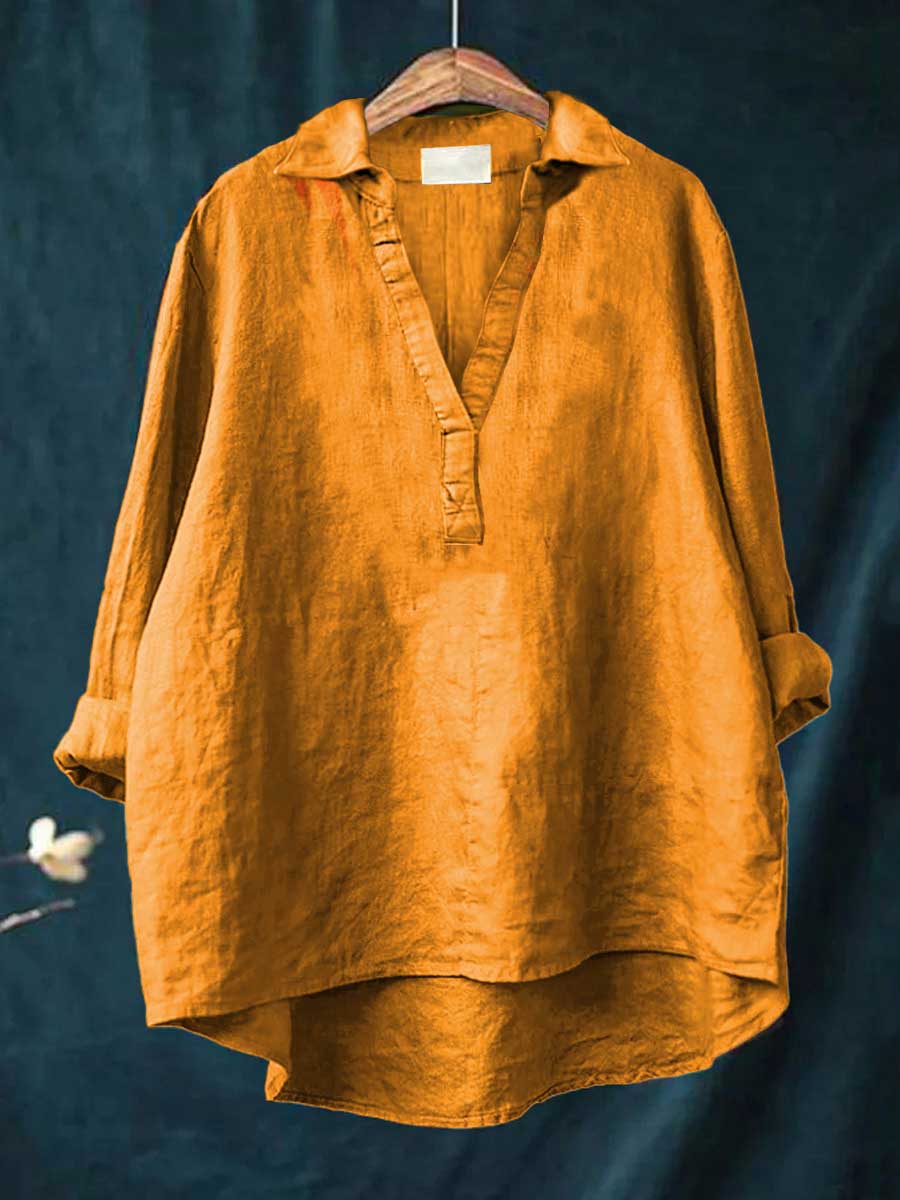Haut femme léger et stylé pour printemps/été. Blouse élégante, confortable au quotidien.