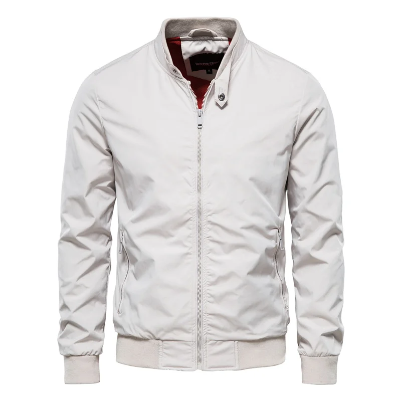 Bomber homme classique, vêtement mode décontracté et confortable pour les saisons printemps-été, look tendance.