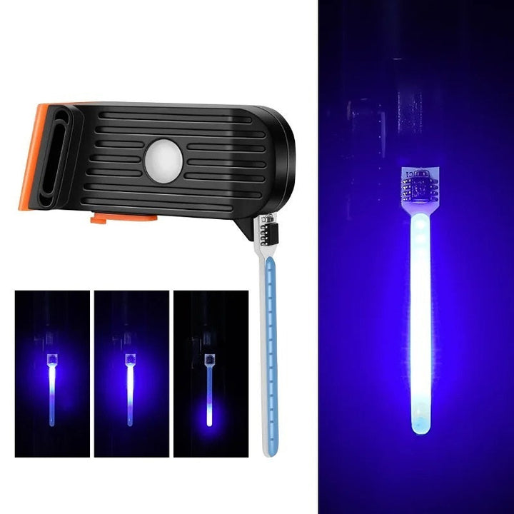 Signalisation vélo avancée: feu arrière LED USB rechargeable, pour sécurité et visibilité optimales.