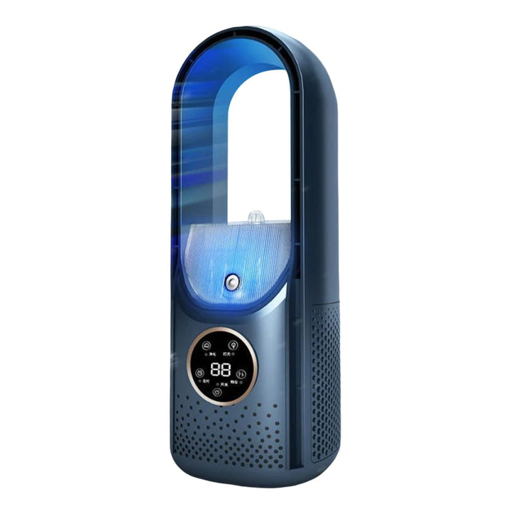 Design moderne du rafraîchisseur d'air USB. Élégant et fonctionnel pour bureau ou intérieur.