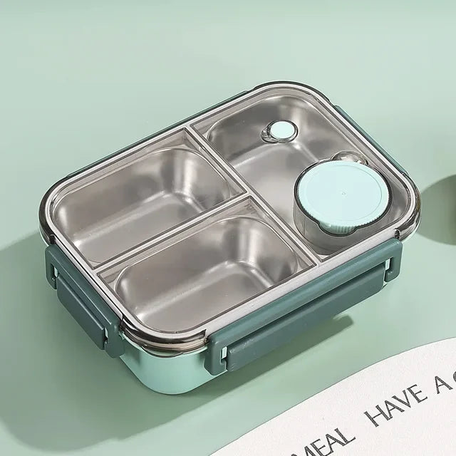 Boîte repas isotherme portable avec compartiments, idéale pour garder les repas frais ou chauds au travail/école.