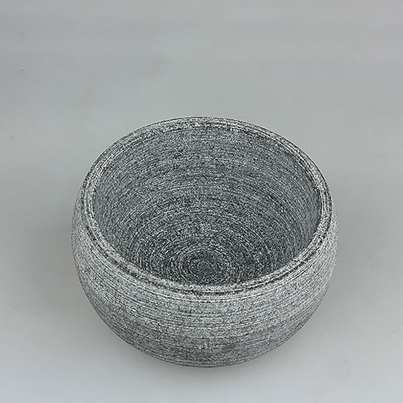 Bol à raser en granit durable, parfait pour une mousse généreuse. Améliore votre expérience de rasage traditionnel.