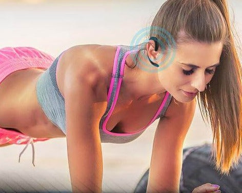 Clarté audio et appels fluides avec écouteurs Bluetooth à conduction osseuse, pour sport et travail.