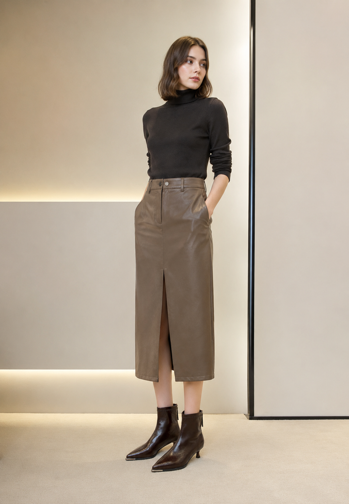 Bottines Vera femme en cuir, talons confortables et bout pointu. Idéales pour un style raffiné et élégant.