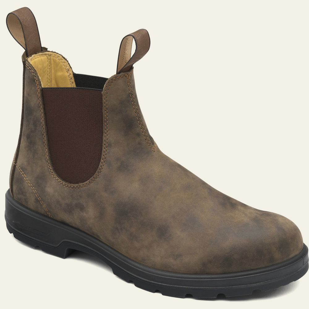 Chaussures bottines Chelsea homme polyvalentes, disponibles en noir ou gris, avec design élégant et confort optimal.