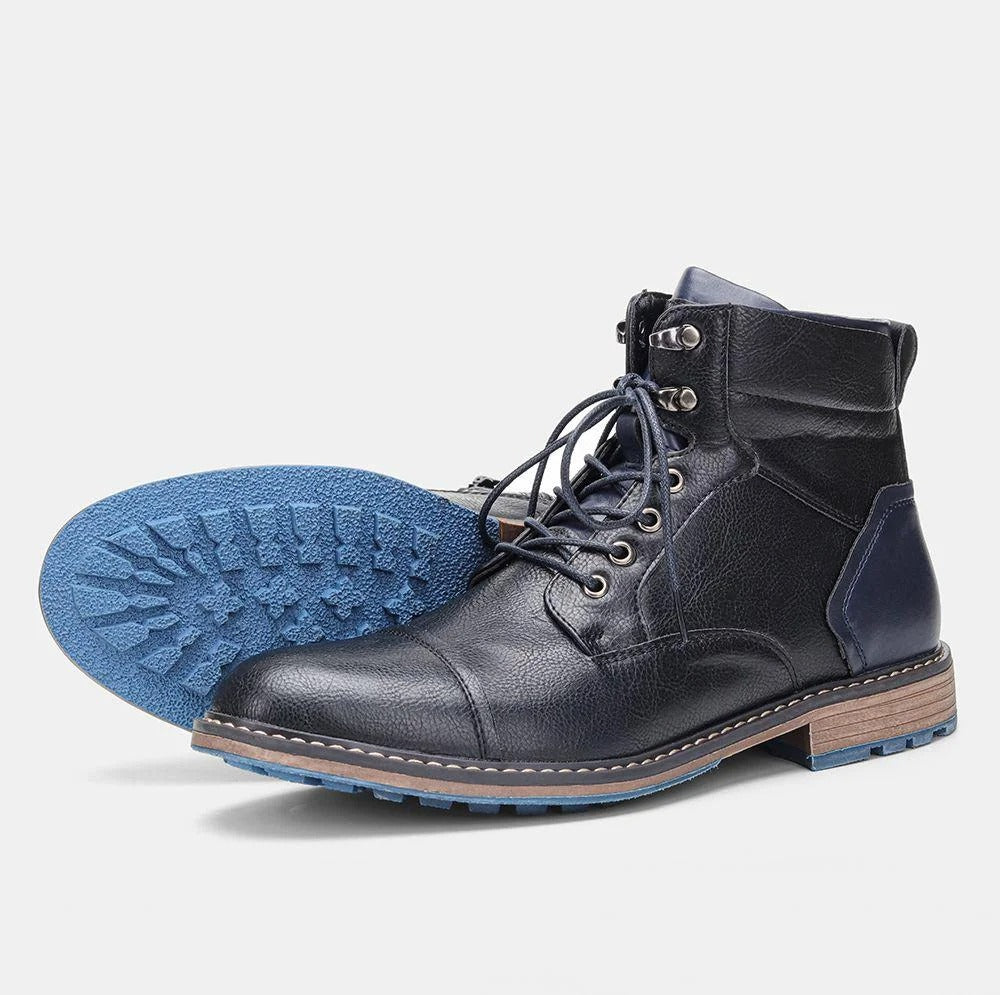 Bottines orthopédiques homme pour un confort actif quotidien et un soutien optimal des pieds sensibles.