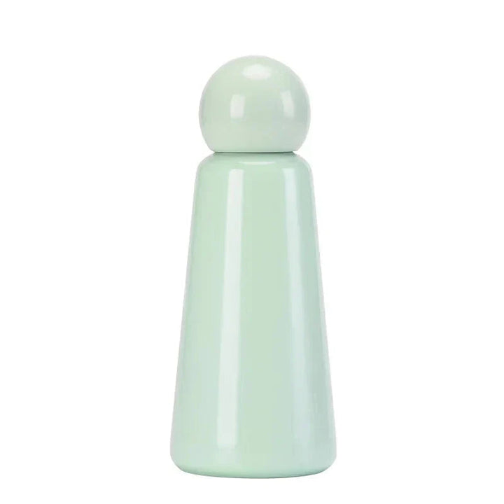 Bouteille de bureau 500ml isotherme, en inox, étanche, pour un café chaud ou une eau bien fraîche.