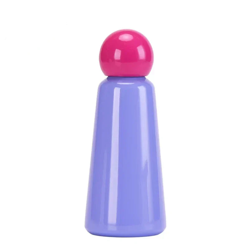 Bouteille d'hydratation 500ml, étanche, isotherme en inox, portable et durable pour usage quotidien.