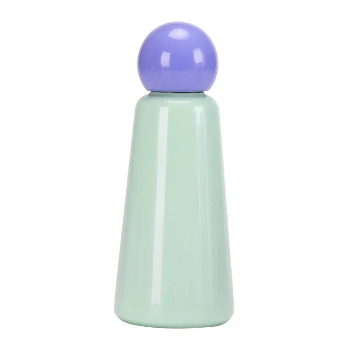 Gourde thermique compacte 500ml en inox, étanche, facile à transporter pour sport et voyages.