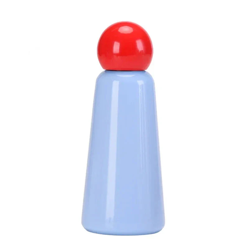 Gourde 500ml en inox, étanche, design moderne et thermique pour boissons chaudes ou froides.