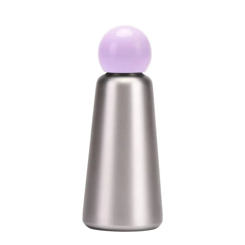 Bouteille isotherme 500ml, légère et étanche, en inox, garde vos liquides à la bonne température.