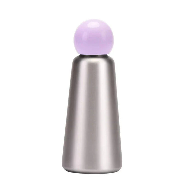 Bouteille isotherme 500ml, légère et étanche, en inox, garde vos liquides à la bonne température.