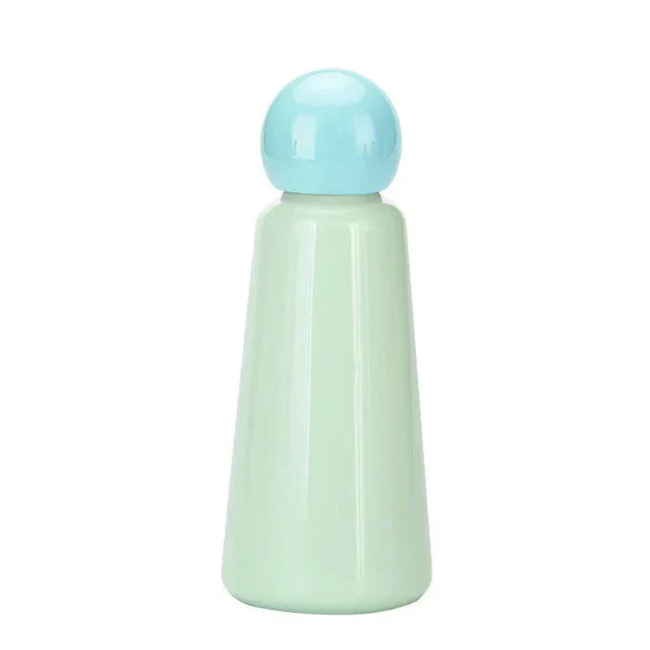 Gourde inox 500ml, étanche, thermique, idéale pour garder vos boissons froides en été ou chaudes en hiver.