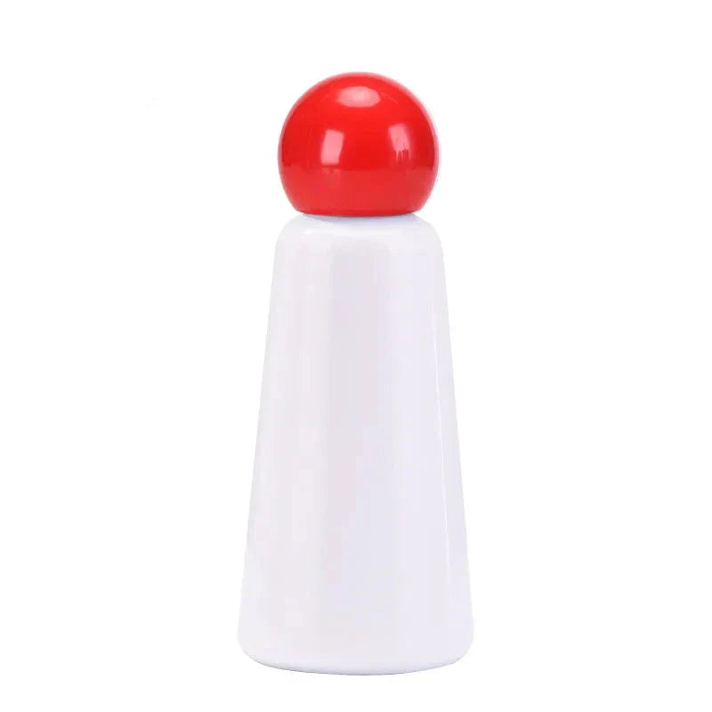 Bouteille inox 500ml compacte et thermique, idéale pour le sport, les voyages et le bureau.