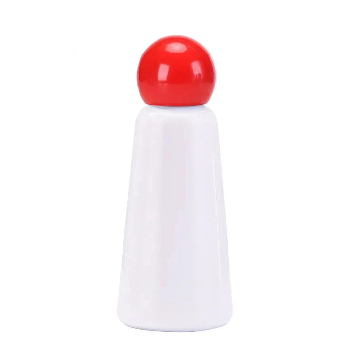 Bouteille inox 500ml compacte et thermique, idéale pour le sport, les voyages et le bureau.