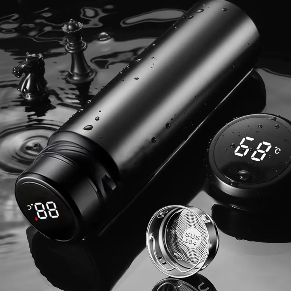Gourde isotherme inox 1 litre, parfaite pour maintenir vos boissons chaudes ou froides toute la journée, au sport comme au bureau.