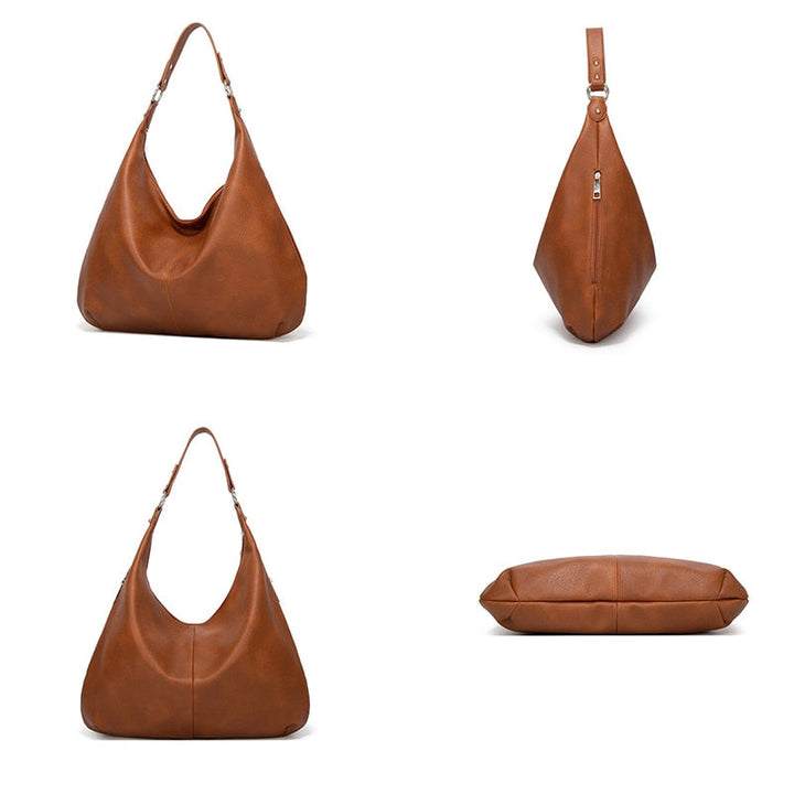 Sac à main Mila marron, accessoire élégant pour femmes, idéal pour une touche chic au quotidien.