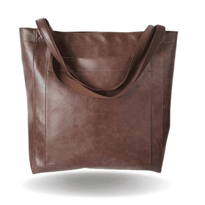 Sac cabas noir chic pour femme, accessoire mode polyvalent pour toutes les occasions et saisons.