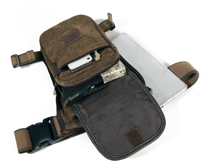 Sac de jambe pour cavalier, pochette polyvalente et pratique pour l'équitation.