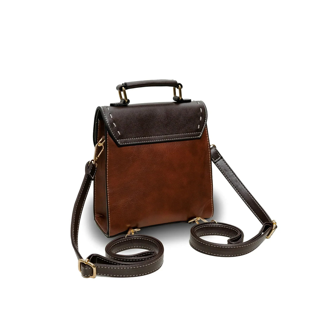 Sac à dos Bella noir pour femme, alliant style et fonctionnalité au travail.