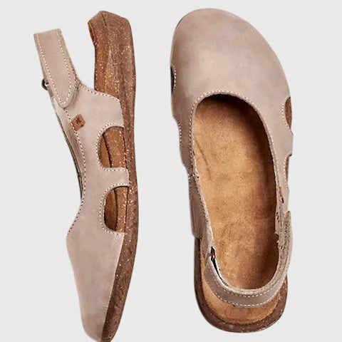 Chaussures orthopédiques pour femmes, sandales de soutien anti-choc assurant confort et bien-être des pieds en été.