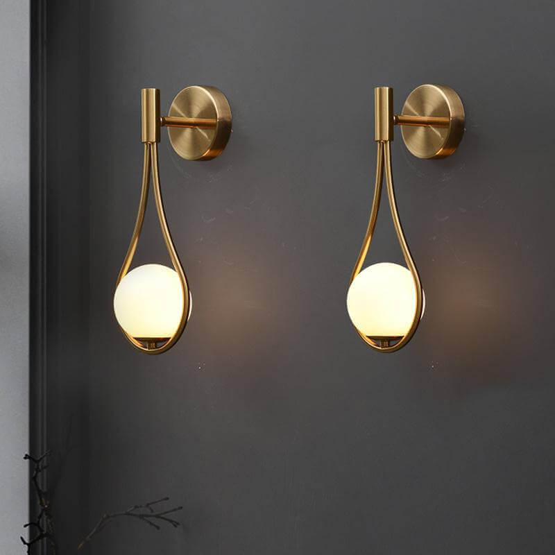 Modern Vägglampa i Metall - Elegant & Minimalistisk Design