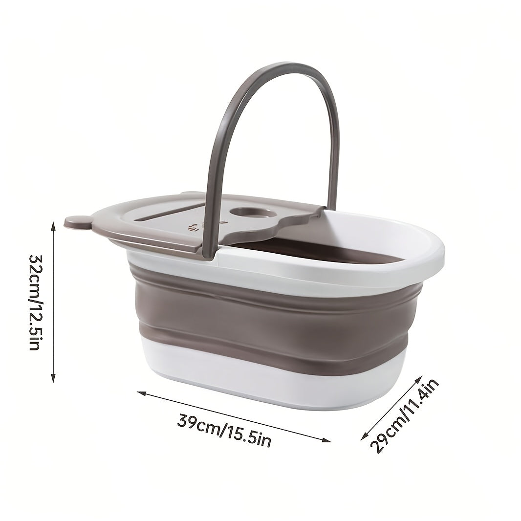 Baignoire à pieds sans électricité, conçue pour un bien-être durable et une relaxation à tout moment.