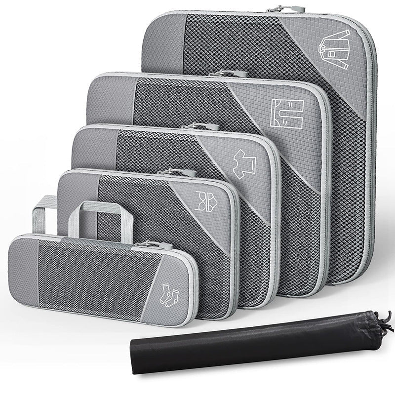 Organisateurs de bagages compressibles PackPro, gain de place maximal dans votre valise, idéal voyage.