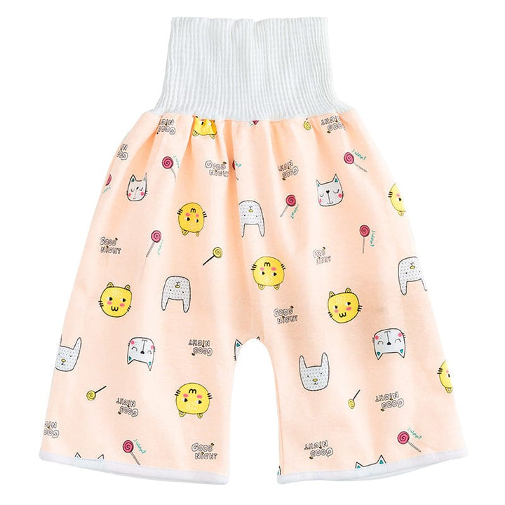 Culotte d'apprentissage écologique et lavable, en coton doux, pour un confort optimal du bébé.