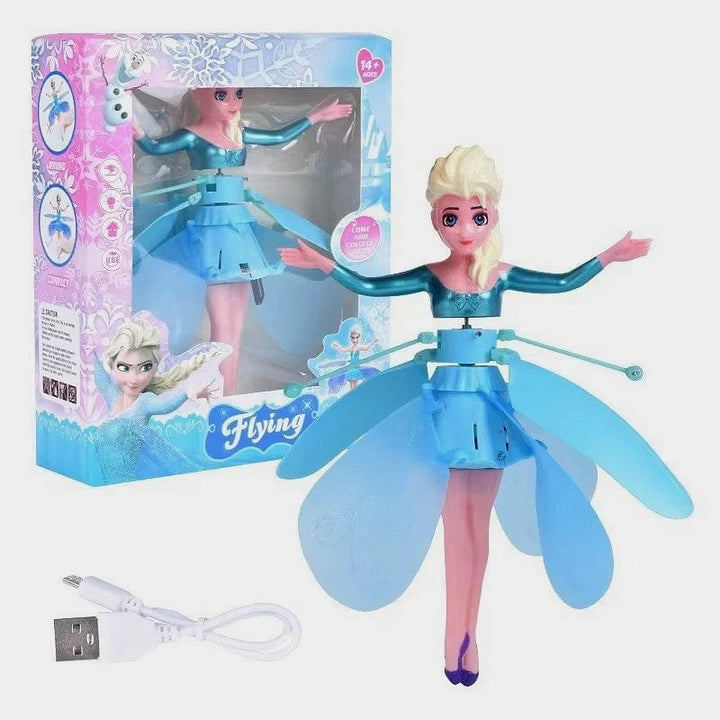 Fée volante FlutterFly rechargeable USB, capteur de mouvement, jouet interactif pour le développement de l'enfant.
