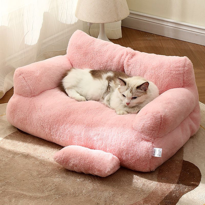 Votre animal mérite ce canapé apaisant, un accessoire douillet pour un repos de qualité et un bien-être accru.