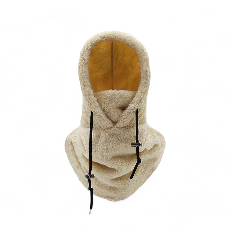 Capuche thermique unisex pour une protection optimale de la tête et du cou par temps froid.
