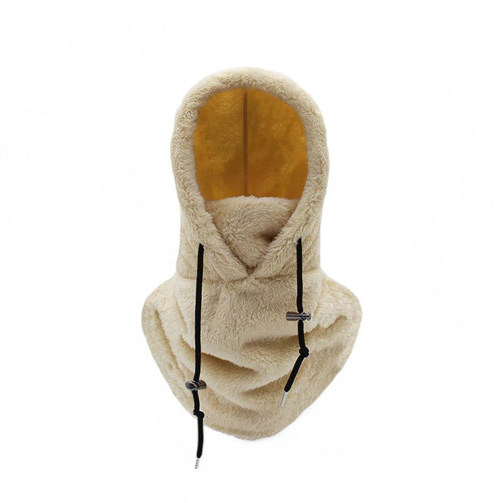 Capuche thermique unisex pour une protection optimale de la tête et du cou par temps froid.