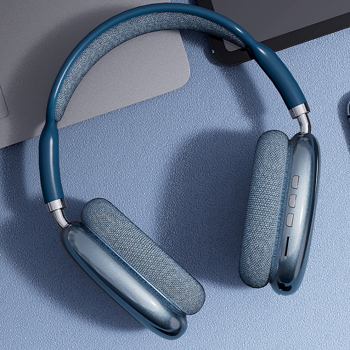 Casque audio sans fil Bluetooth pour musique, appels et multimédia, avec son HiFi et réduction de bruit efficace.
