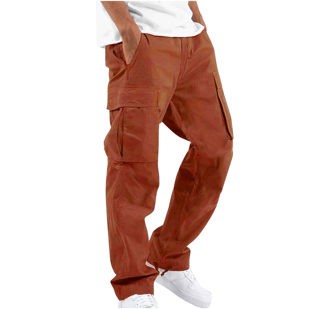 Pantalon cargo homme, pièce essentielle du streetwear. Design multipoches fonctionnel et coupe décontractée.