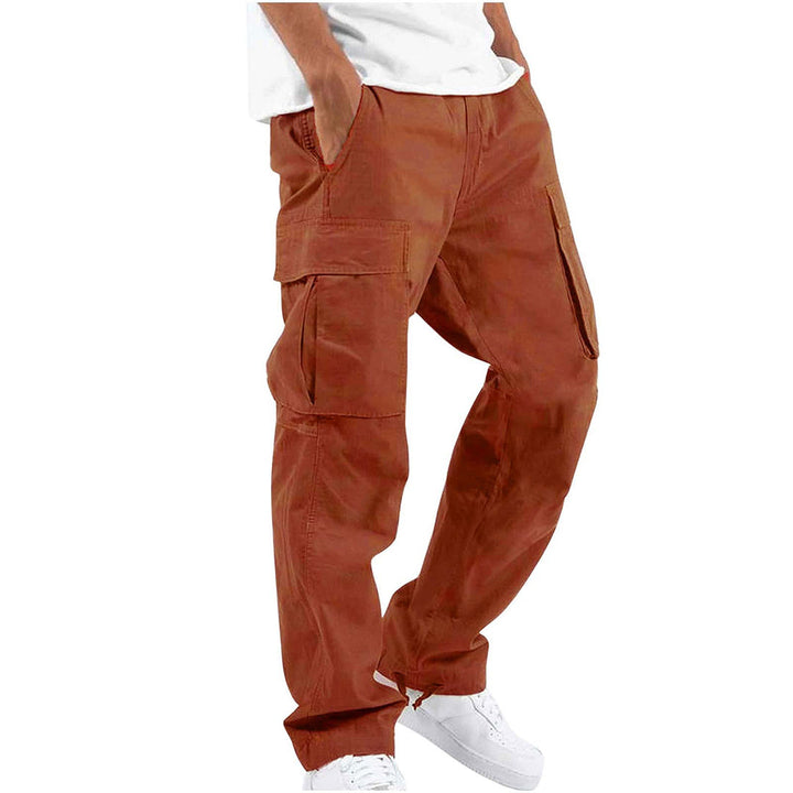 Pantalon cargo homme, pièce essentielle du streetwear. Design multipoches fonctionnel et coupe décontractée.