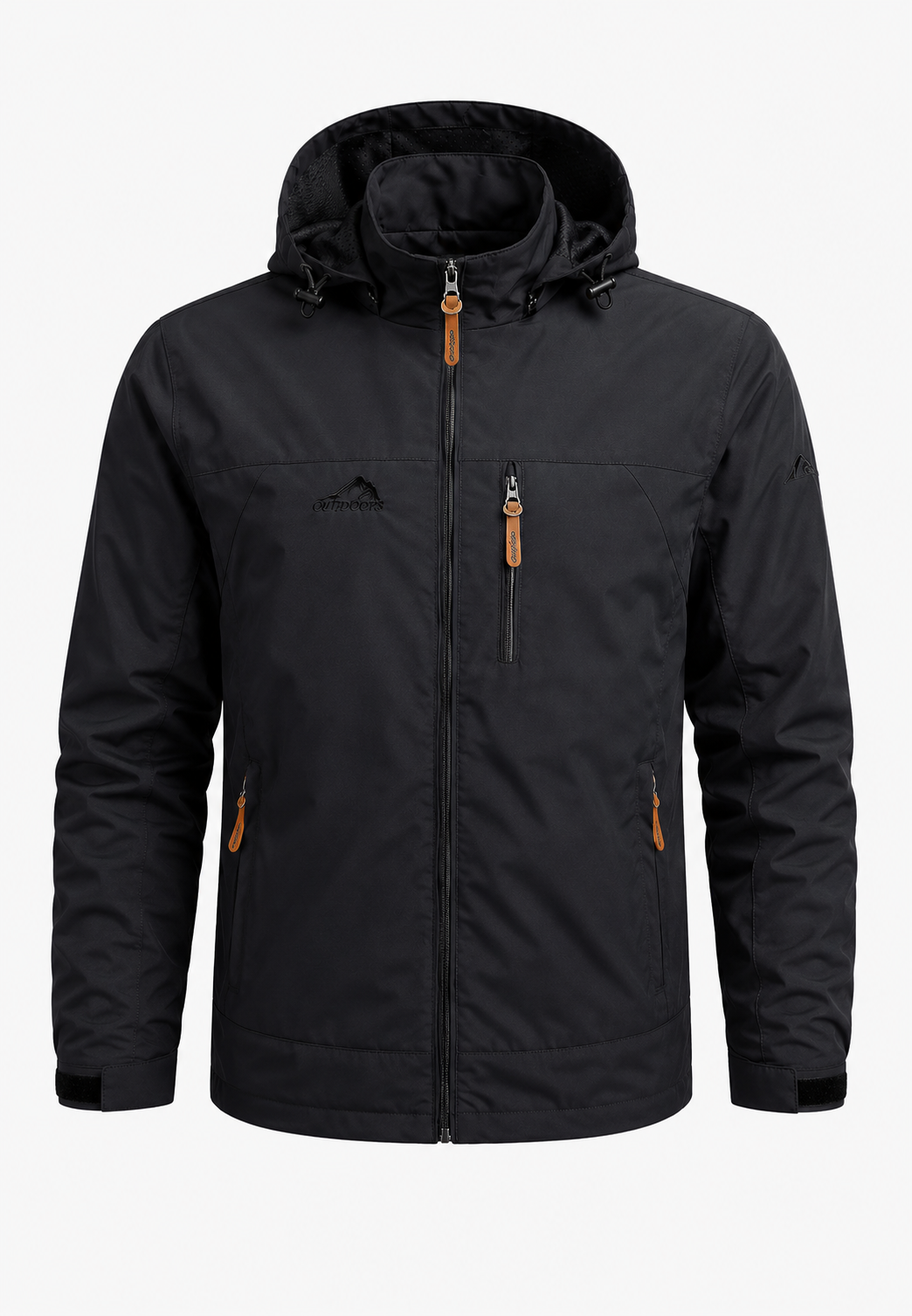 Manteau coupe-vent décontracté pour homme, imperméable, parfait pour l'extérieur, le sport ou le voyage.