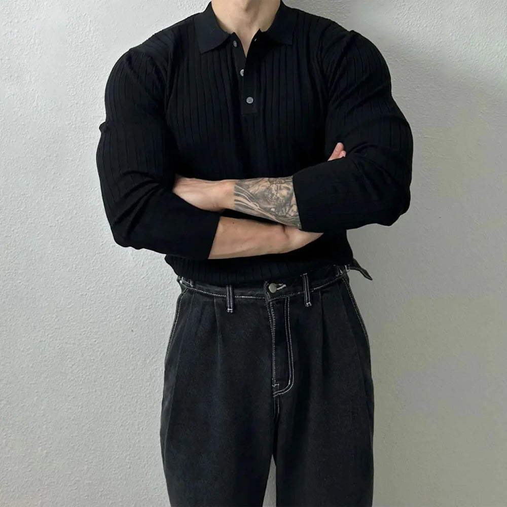 Pull homme élégant et décontracté, manches longues, idéal pour toutes les occasions, un essentiel mode.