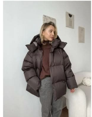 Varm Vinterjacka Dam – Oversized – Midilängd