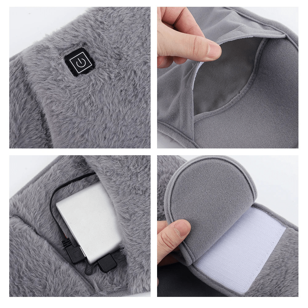 Ceinture chauffante portable et rechargeable offrant un soulagement rapide des règles et un confort quotidien.