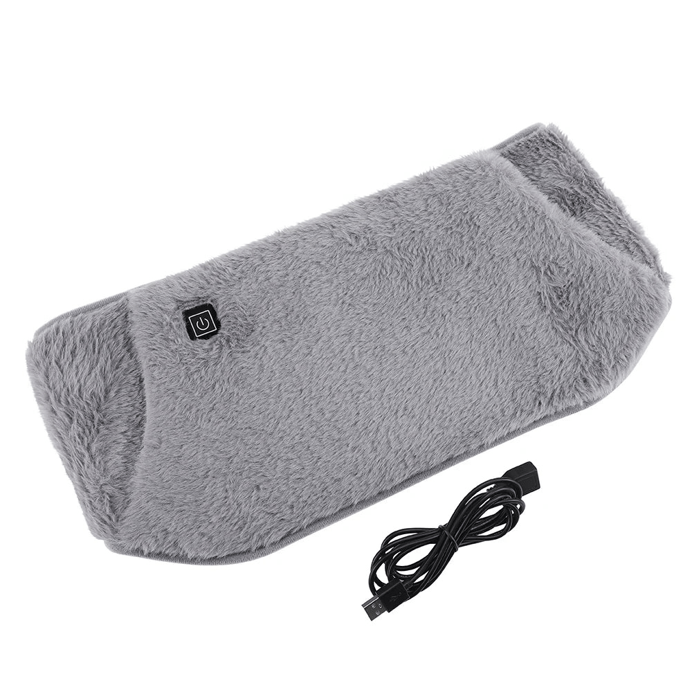 Femme détendue portant une ceinture chauffante, apaisant les douleurs menstruelles et abdominales efficacement.