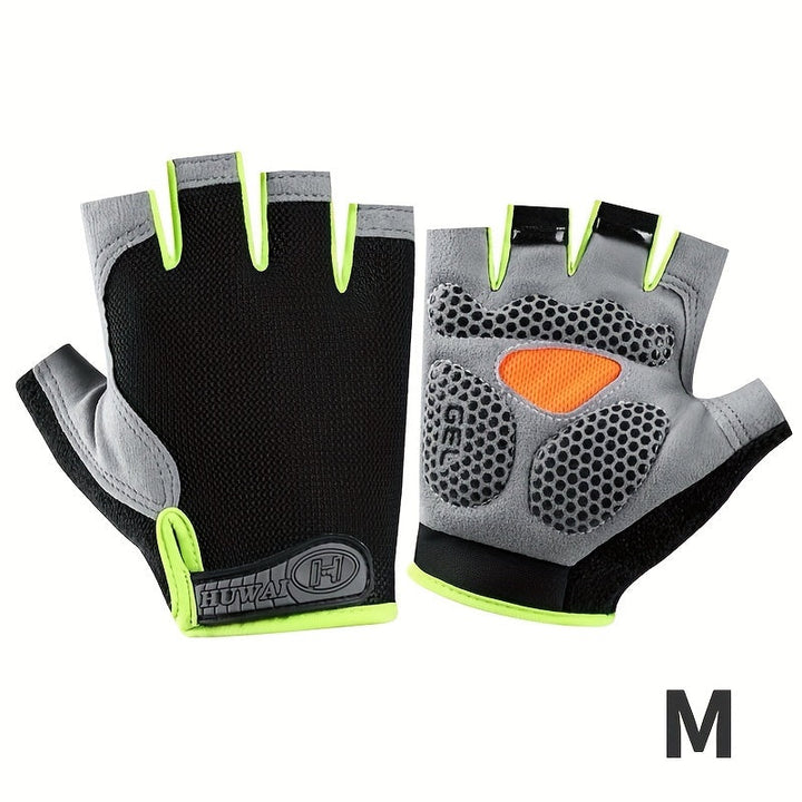 Demi-gants sportifs légers, respirants, pour activités plein air hommes et femmes.