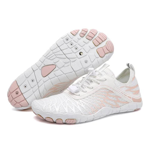 Chaussures barefoot minimalistes unisexes pour une sensation pieds nus naturelle et confortable.