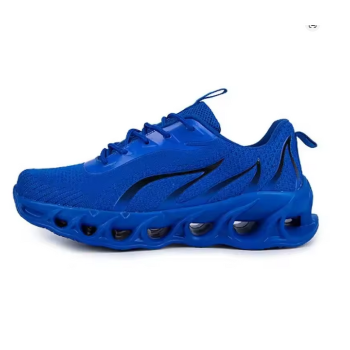 Chaussures de randonnée et course orthopédiques pour homme, offrant un confort optimal et soutien des pieds.