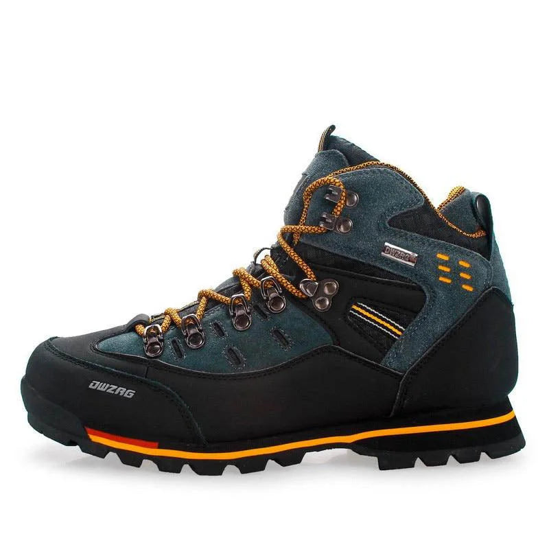 Chaussures de sport robustes et imperméables, spécialement conçues pour la randonnée et le trail des hommes.