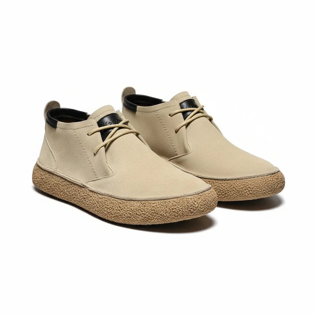 Bottines casual homme à lacets, idéales pour un look décontracté chic et un confort durable.