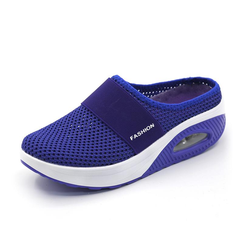 Chaussures diabétiques légères à coussin d'air, orthopédiques, antidérapantes, confort supérieur, soutien voûte.
