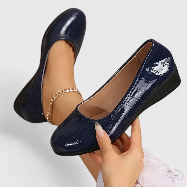 Confortables chaussures orthopédiques pour femmes, antidérapantes, soulagent la douleur du pied efficacement.