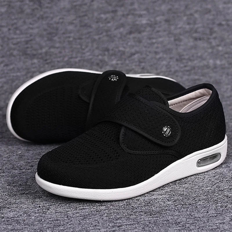 Chaussures femme orthopédiques décontractées, parfaites pour le quotidien, offrant un confort et soutien inégalés.