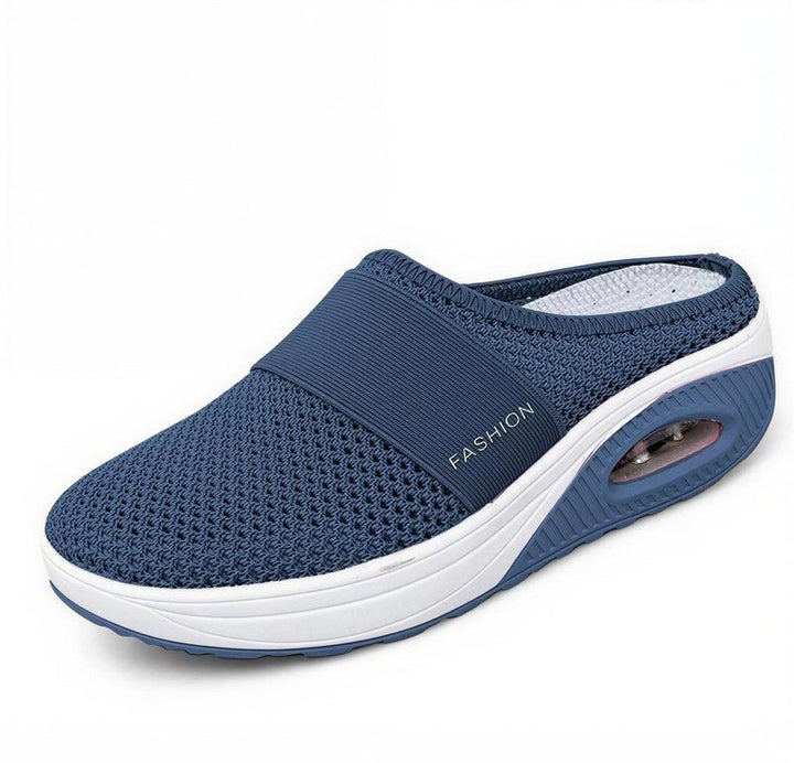 Vue d'ensemble : Chaussures femme orthopédiques, confort, soutien, parfaites pour le quotidien et l'été.